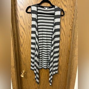 Coldwater Creek Waterfall Vest